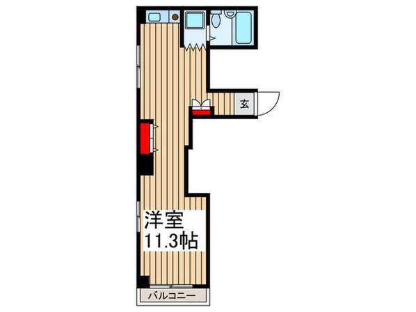 レルム東駒形の物件間取画像